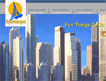 Tablet Screenshot of playtimewatersports.com